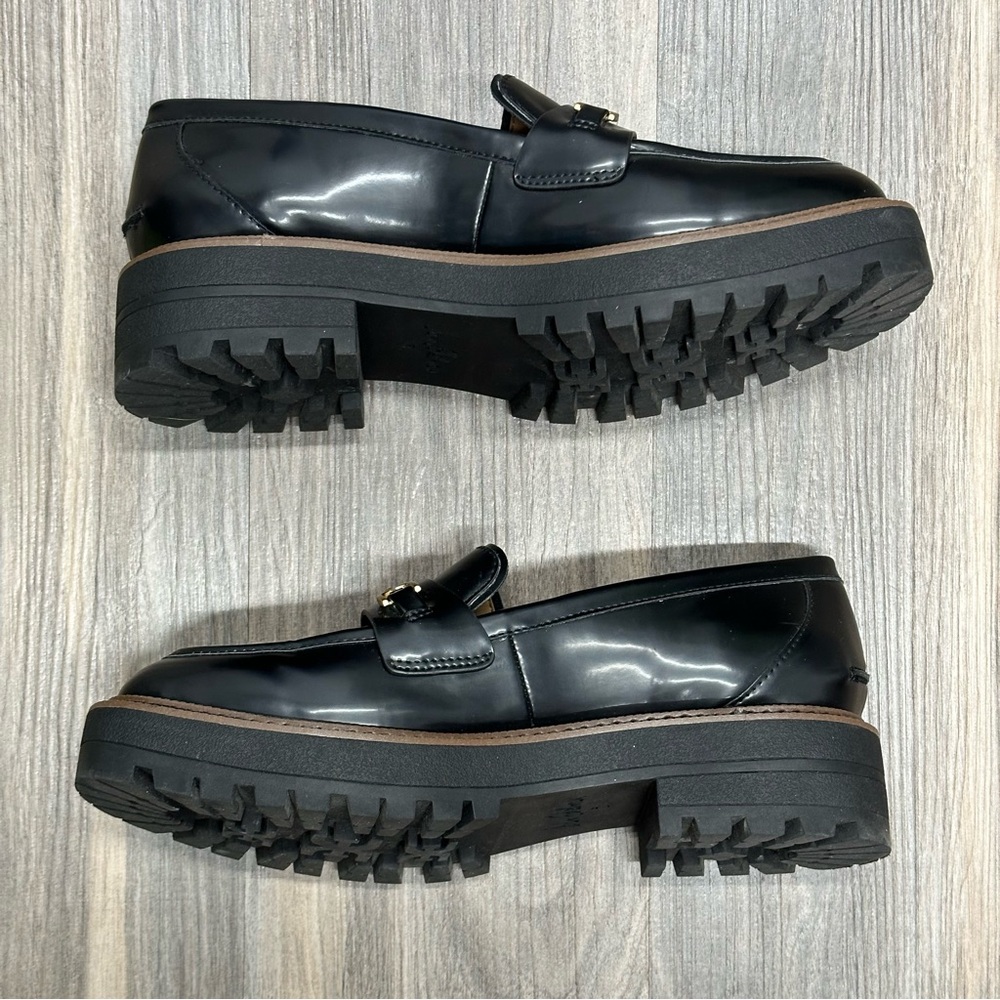 Sam Edelman Laurs Black Loafers - Picture 4 of 12